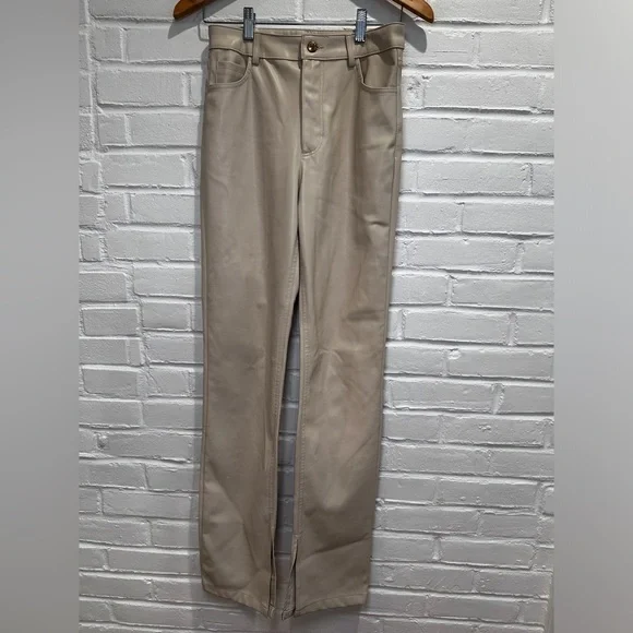 ZARA Faux Leather pants Size 4 - Picture 6 of 12